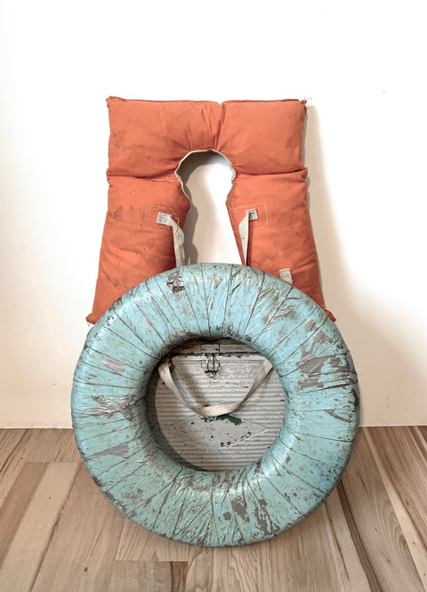 Salvaged Vintage Life Jacket